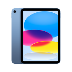 New In Box (2022) iPad Generation 10 Wifi 256GB Storage Blue AppleCare+ Eligible Free Data Migration