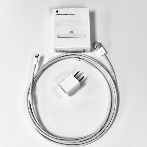 Clearance Combo Special: USB-A Cable 2M + Adapter + Lightning Dock
