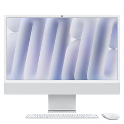 iMac M4 24-inch (2024) 10‑core CPU/10‑core GPU/16GB Memory/256GB Storage - Silver