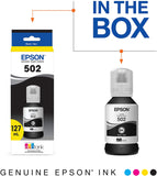 Epson T502 Ink Bottle - Black