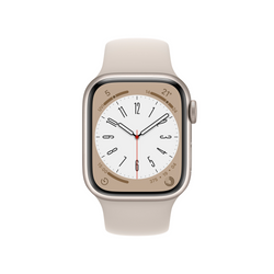 Demo - Series 8 / 41mm / GPS + Cell / Starlight Aluminum Case with Starlight Sport Band