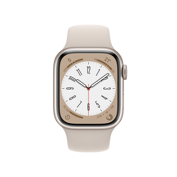 Demo - Series 8 / 41mm / GPS + Cell / Starlight Aluminum Case with Starlight Sport Band