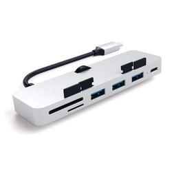 Satechi USB-C Clamp Hub Pro Silver ST-TCIMHS