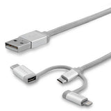 StarTech 3 in 1 USB Multi Charging Cable 2m